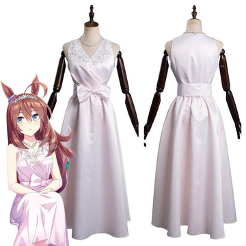Anime Pretty Derby Mihono Bourbon Cosplay Disfraz Falda Halloween Carnaval Traje
